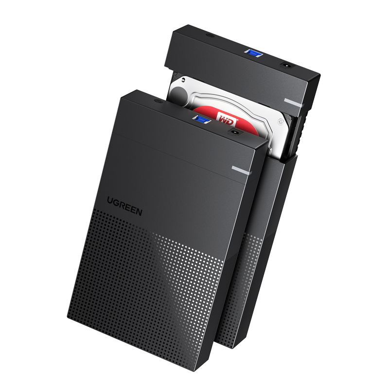 Sata Ssd - UGREEN Externes Festplattengehäuse für 3,5 2,5-Zoll-SATA-Laufwerke.