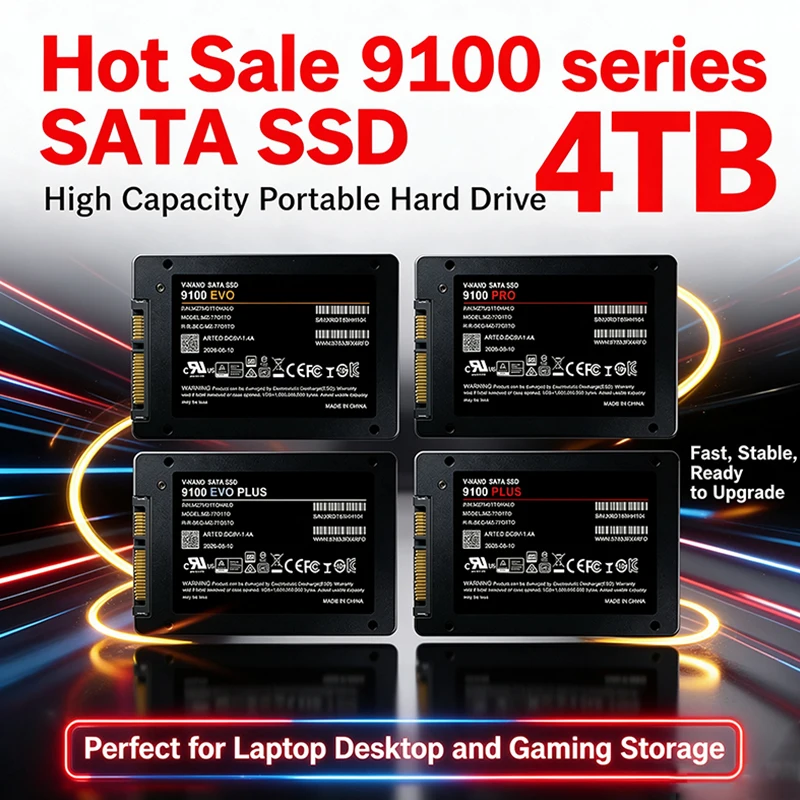 Ssd 500Gb - 2026 Neue 9100PRO SATA SSD 500GB