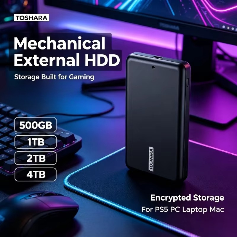 Ssd 500Gb - TOSHARA A5 Tragbare SSD 4TB 2TB