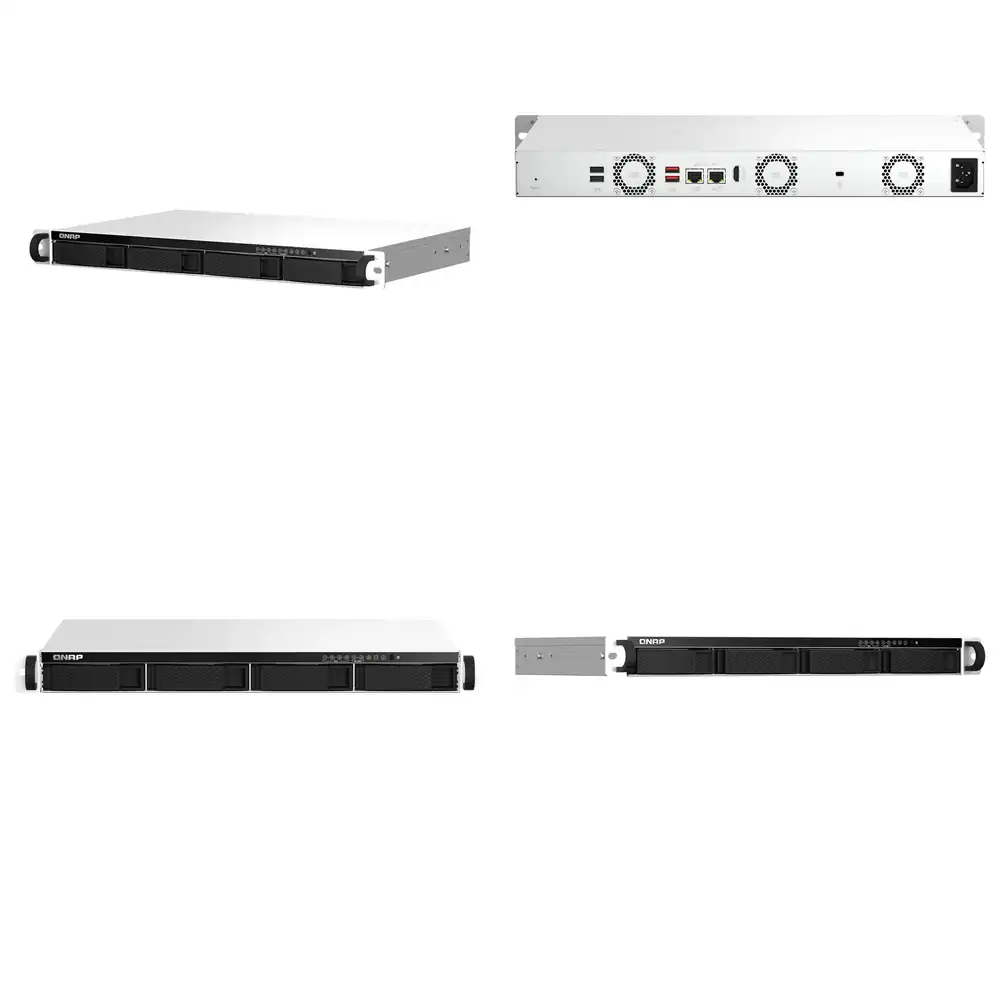 Nvme Ssd - TS-464eU-8G Netzwerkspeicher 1U Kurzes Rackmount-NAS-Gehäuse 2,5G