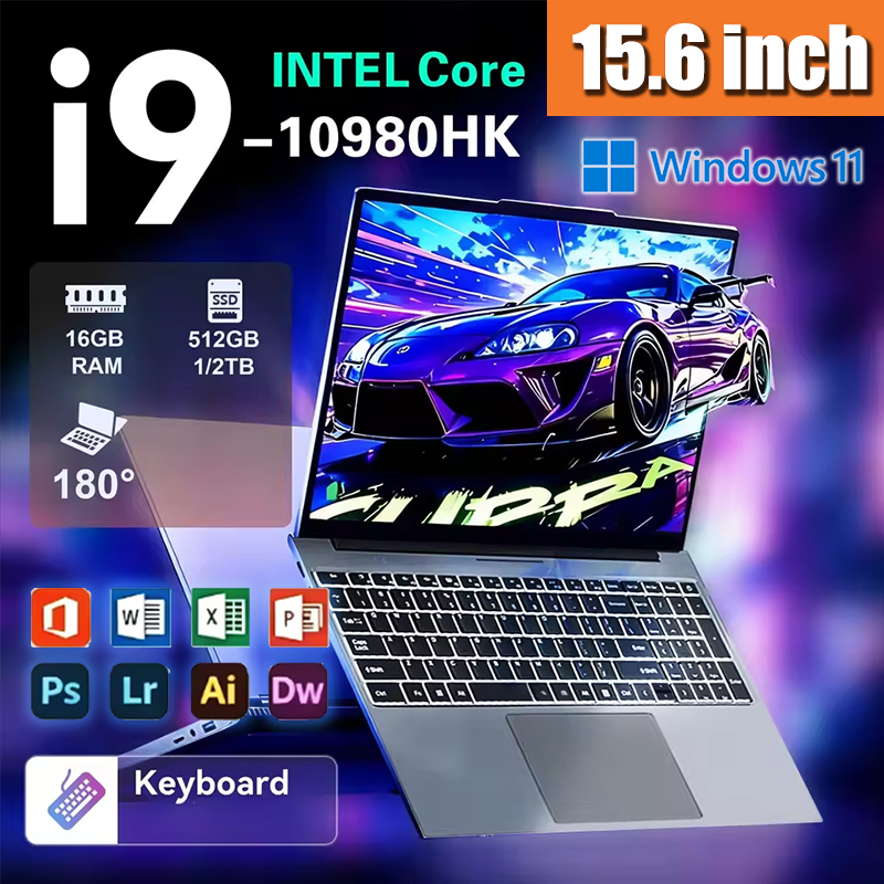 Ssd 2Tb - Robuster 15,6-Zoll-Laptop mit Intel N95, Windows