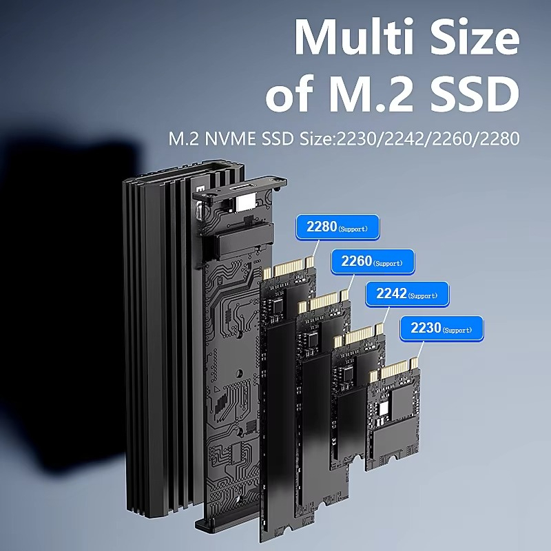External Ssd - EE1 Aluminium M.2 NVME PCIE Externes