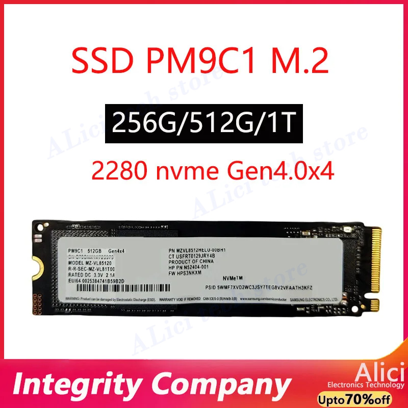 Samsung Ssd - Original anwendbar Samsung PM9C1 /PM9C1a 512G