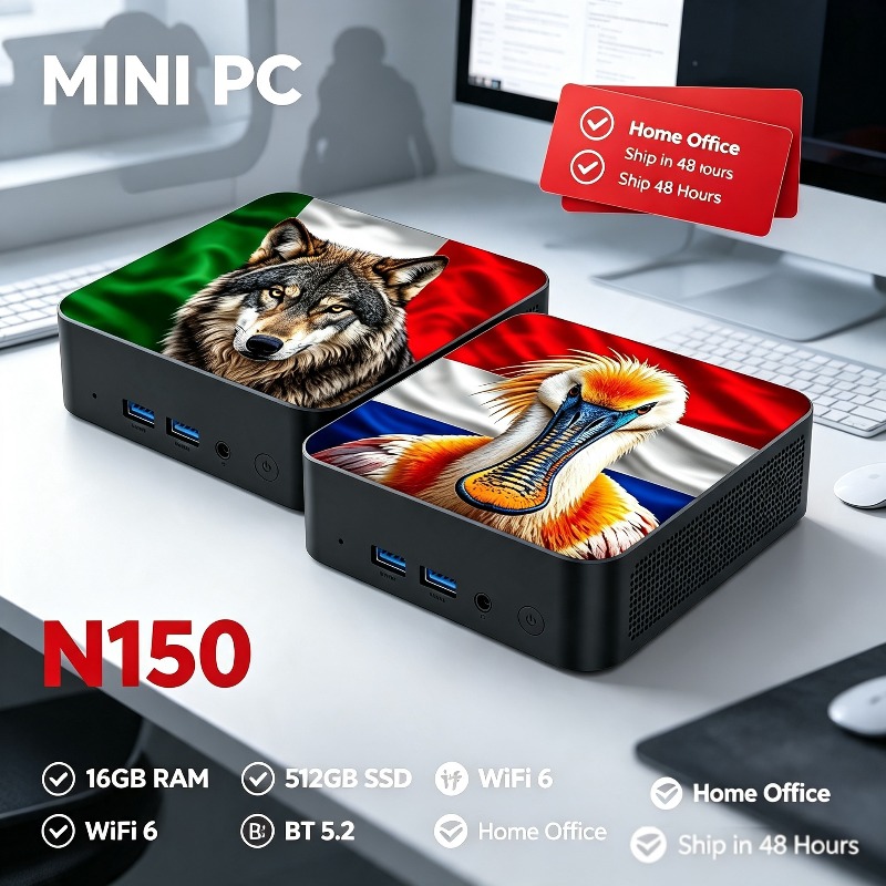 Ssd 1Tb - Neuer Mini-PC Computer Intel Core N150