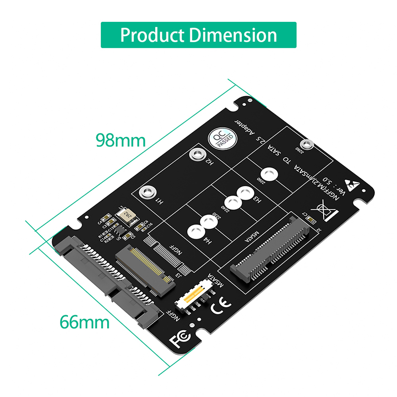 M.2 NGFF mSATA SSD zu SATA 3.0 – Memory Card Ssd Bewertung und Preis
