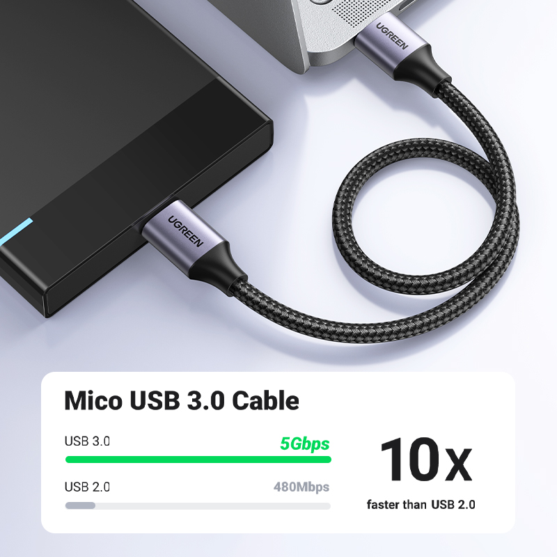 UGREEN Micro B Kabel USB 3,0 3 – Samsung Ssd Bewertung und Preis