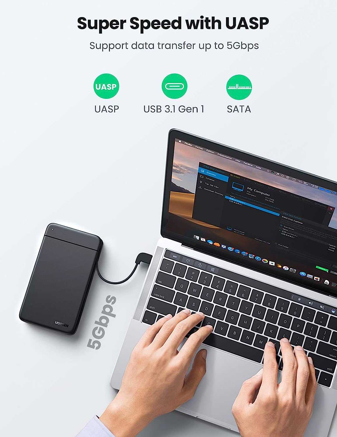 UGREEN USB-C-Festplattengehäus – Ssd Hard Drive Bewertung und Preis