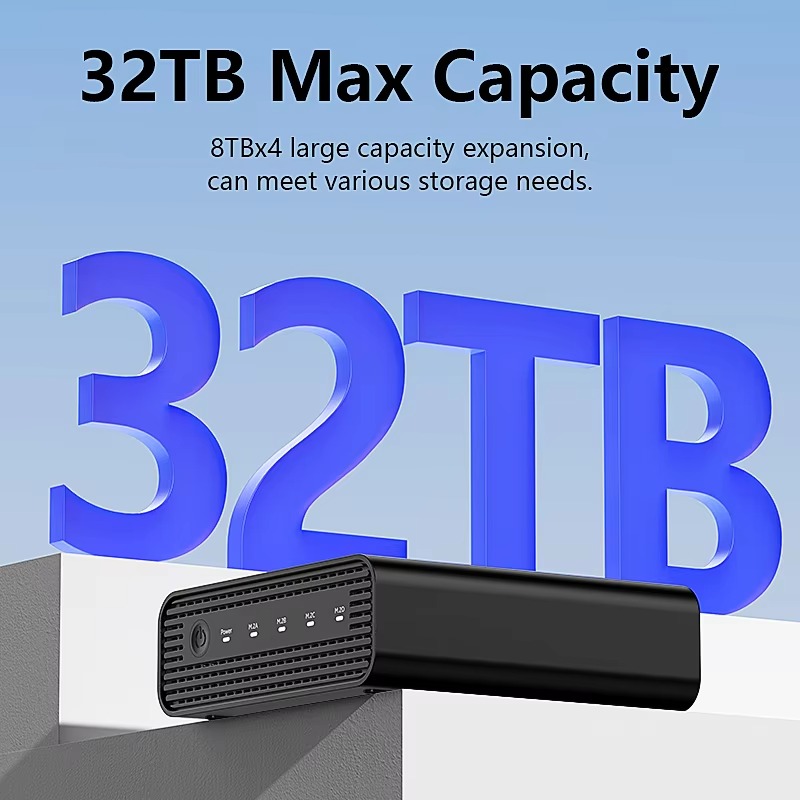 Aluminium M2 4-Bay USB4 Extern – External Ssd Bewertung und Preis