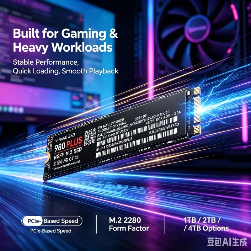 980 PLUS Interne M.2 NGFF 2280 – Ssd 500Gb Bewertung und Preis