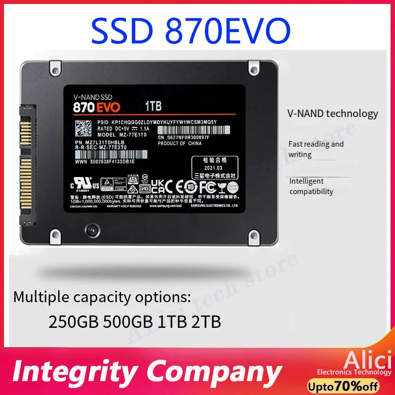 Original SSD FÜR Samsung 870EV – Samsung Ssd Bewertung und Preis