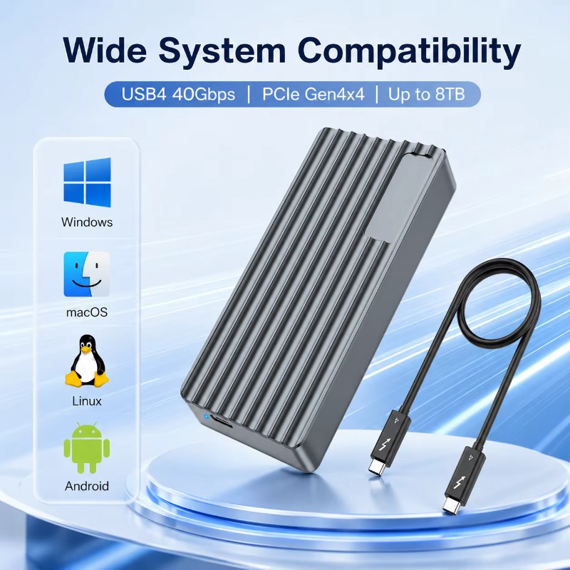 TBT3/USB4 M.2 NVMe SSD-Gehäuse – External Ssd Bewertung und Preis