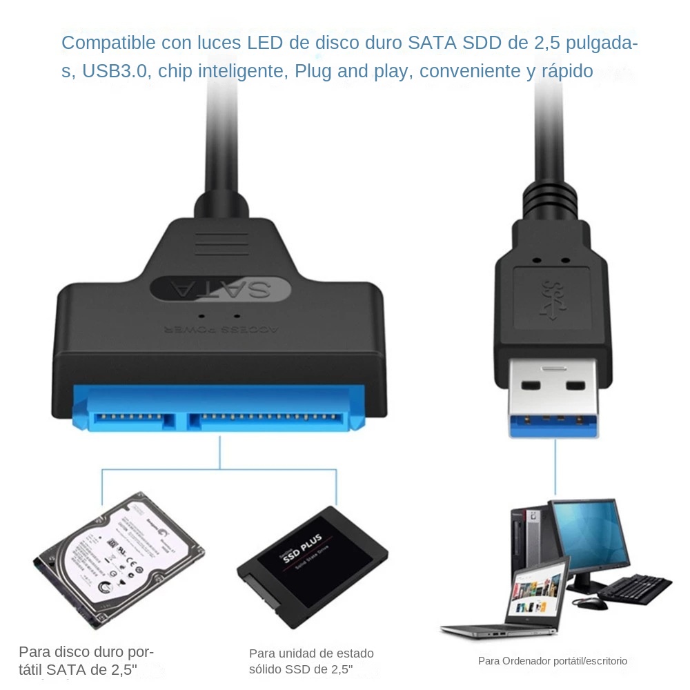 USB 3.0 SATA 3 Kabel SATA zu U – Ssd Hard Drive Bewertung und Preis